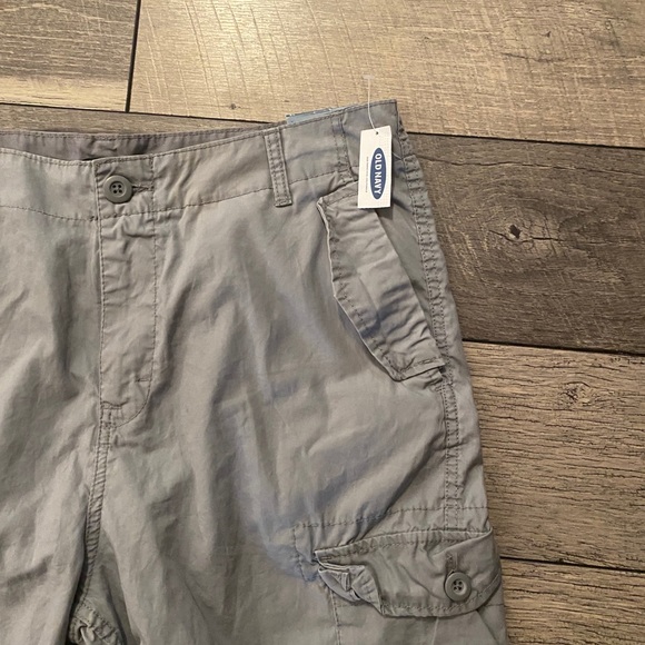 🖤NWT Old Navy Men’s Gray Cargo Shorts Size 34 - Picture 10 of 11